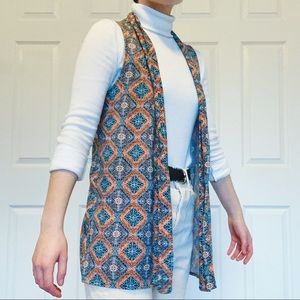 Multicoloured Hippie/Boho Vintage Vest